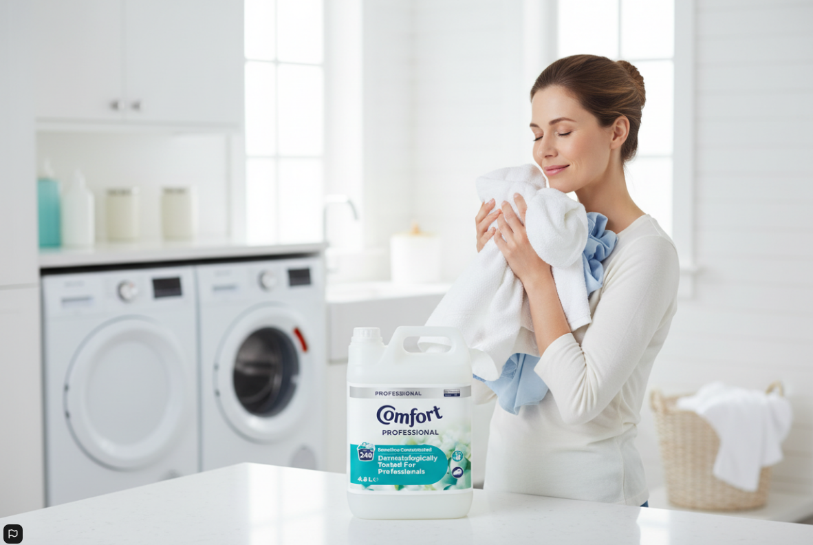 Comfort Professional Sensitive Fabric Softener Concentrated 4.8 Litre 240W