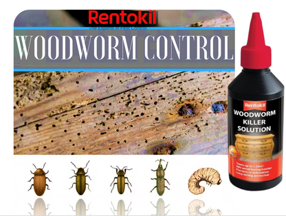 Rentokil Woodworm Insect Pest Protection Treatment Fluid 500ml