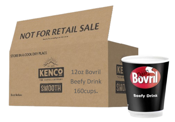 Kenco Bovril Beefy Drink 12oz On The Go (10-150 Cups)