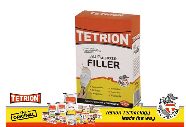 Tetrion All Purpose Filler 500g Inside & Outside Use Tough Water Resistant