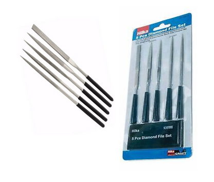 Hilka Tools 5 Piece Diamond File Set