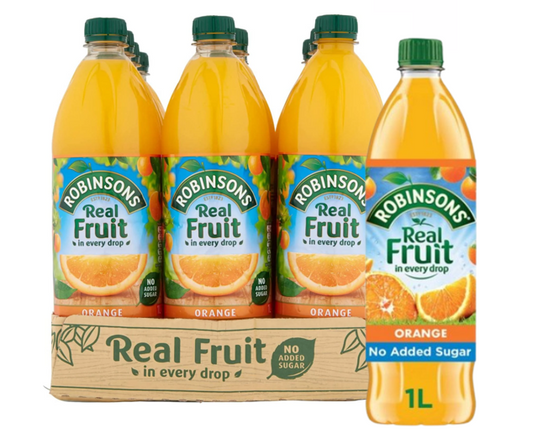 Robinsons Orange Squash No Added Sugar 1 Litre 4113