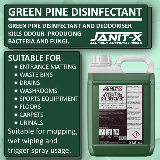 Janit-X Professional Green Pine Disinfectant 5 Litre