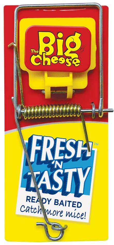 Big Cheese Pre-Baited Mouse Trap STV194, {3 Pack}