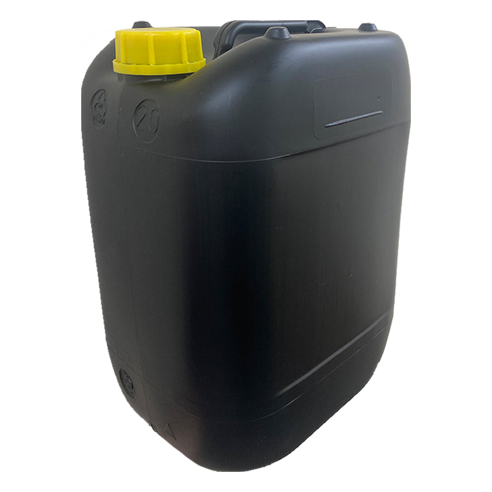 Ecostacker Black Drum/Jerry Can & Yellow Lid 20 Litre