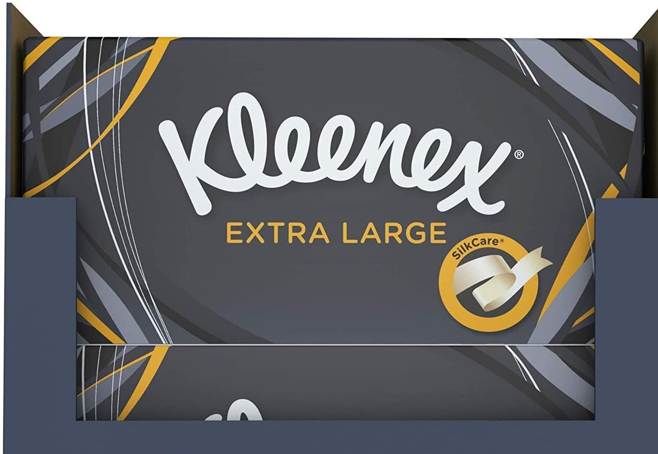 Kleenex Extra Large Single White Handkerchief Tissues Paper 90 x 2 ply Pack Extra Large Box