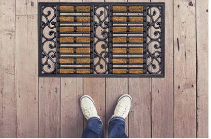 Fixtures Coco Large Heavy Duty 45x75cm Door Mat