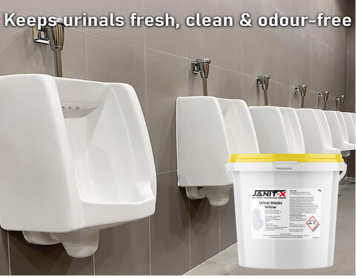 Janit-X Professional Yellow Urinal Channel Blocks 3kg