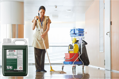 Janit-X Professional Quick Drying  Neutral Floor Cleaner Lemon Fragrance 5 Litre