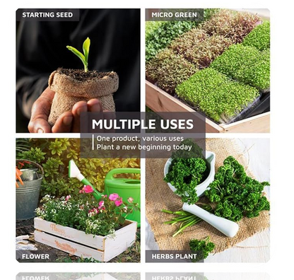 5kg Coir Potting Mix Brick | Expands to 75 Litre of 100% Natural Compost
