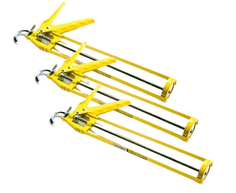 Worldwide Tools Professional Caulking | Sealant Gun | Yellow | 3 Pack Bundle