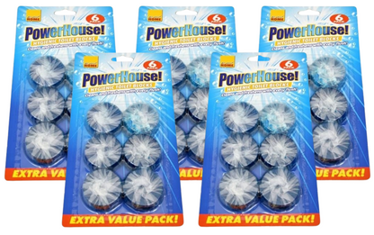 Powerhouse Blue Toilet Freshener (Pack of 6)