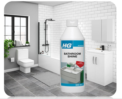 HG Bathroom Cleaner and Shine restorer | Concentrated | Streak Free | 500ml