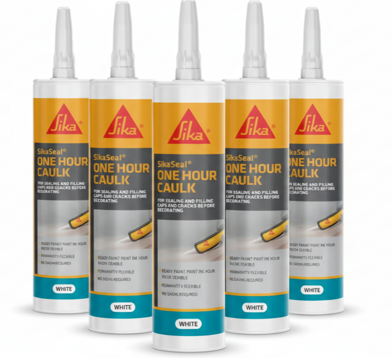 SikaSeal One Hour Caulk |  White | 1 x 300 ml