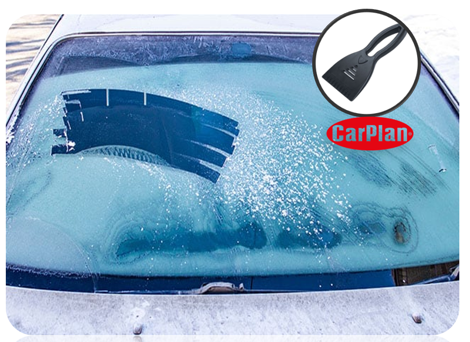 Carplan Ice Scraper | For snow and Ice | Durable Construction.
