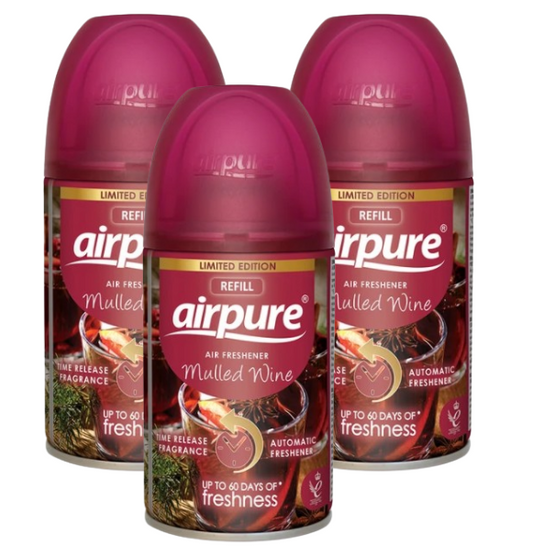 AirPure Mulled Wine Freshmatic Compatible Refill 3 x 250ml