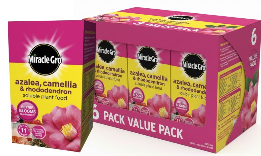 Miracle-Gro® Azalea, Camellia & Rhododendron Soluble Plant Food 1kg