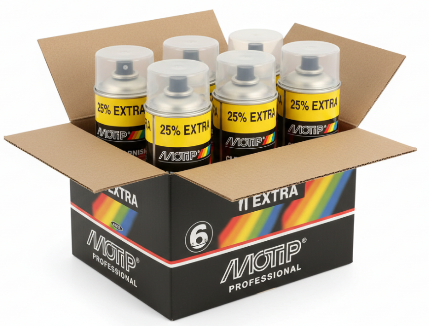 Motip Clear Varnish | Fast Drying | 1 x 500ml.