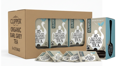 Clipper Fairtrade Organic Earl Grey Enveloped Infusion Tea 25