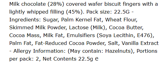 Milky Way Crispy Rolls 24 x 22.5g