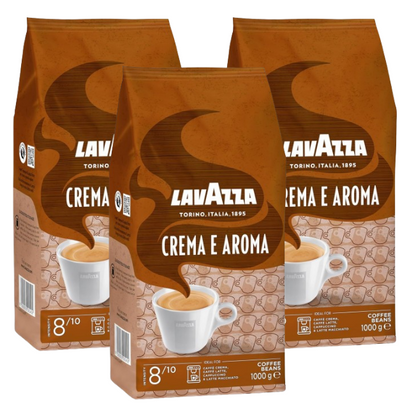 Lavazza Crema e Aroma Coffee Beans 3 x 1kg {Brown}