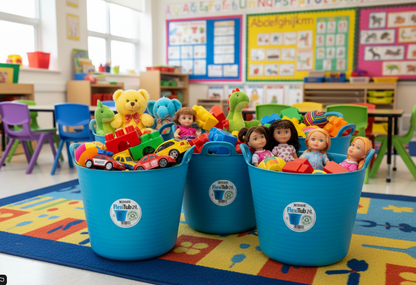 X-Trade 100% Recyclable Flexi-Tub 25L Blue