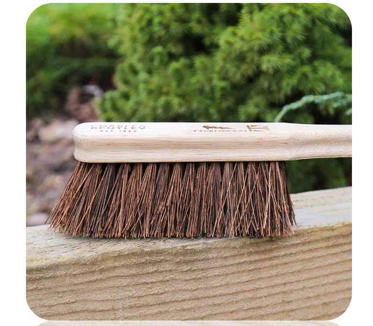 Charles Bentley Charnwood Handbrush | Wooden Handle | Stiff