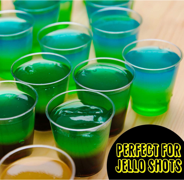 Belgravia 30ml/1oz  Plastic Shot Glasses (Pack of 100) - UK BUSINESS SUPPLIES