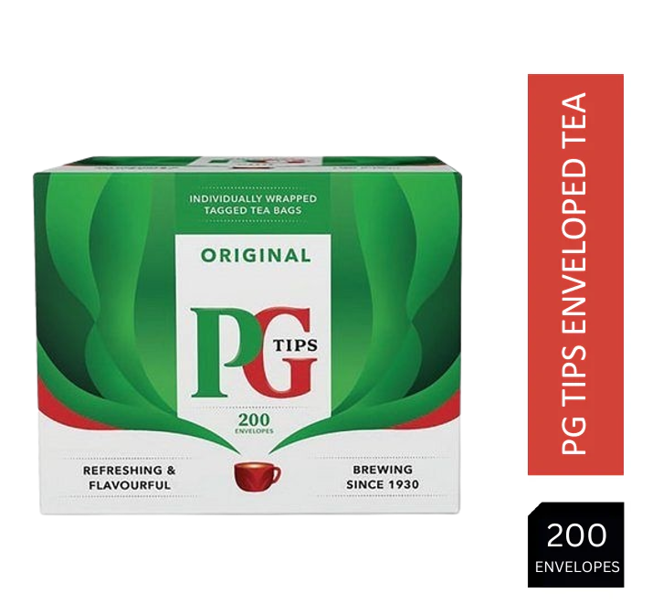 PG Tips Envelope Tea Bag 200's Box