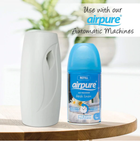 AirPure Freshmatic Compatible Linen Refill 3 x 250ml
