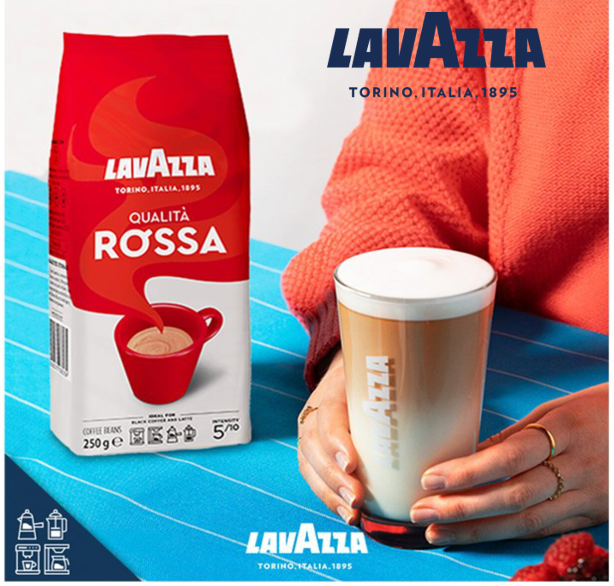 Lavazza Qualita Rossa Ground Coffee | 3 x 250g Bundle