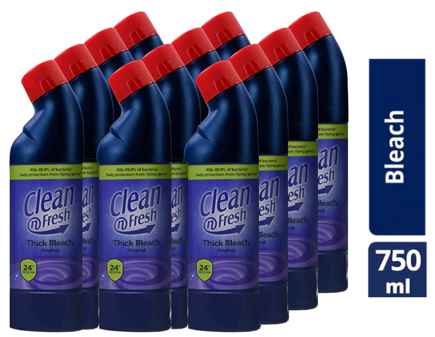 Clean n Fresh Original Blue Thick Bleach 750ml