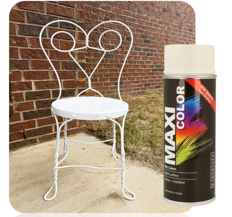 MaxiColor Spray Satin Brilliant White 2 x 400ml