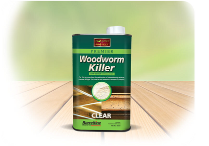 Barrettine  Low Odour Woodworm & Boring Insect Killer 1 L