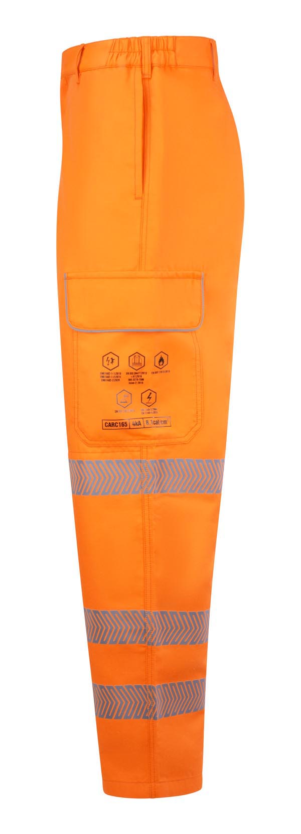High Visibility Arc Flash Trouser Orange ALL SIZES