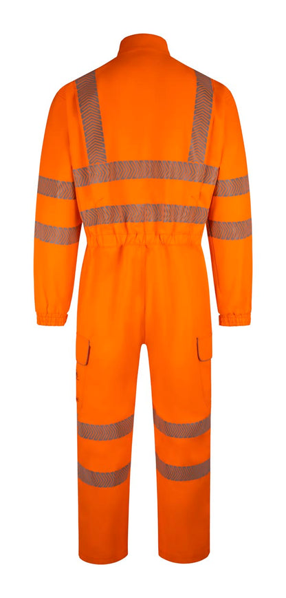 High Visibility Arc Flash Coverall Orange ALL SIZES