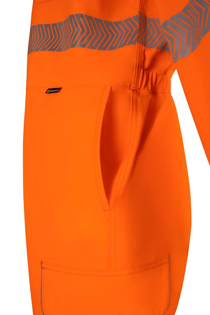 High Visibility Arc Flash Coverall Orange ALL SIZES