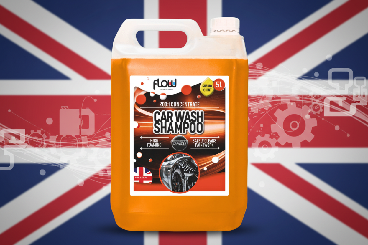 Flow Highly Concentrated Car Wash Shampoo | 1 x 5 Litre