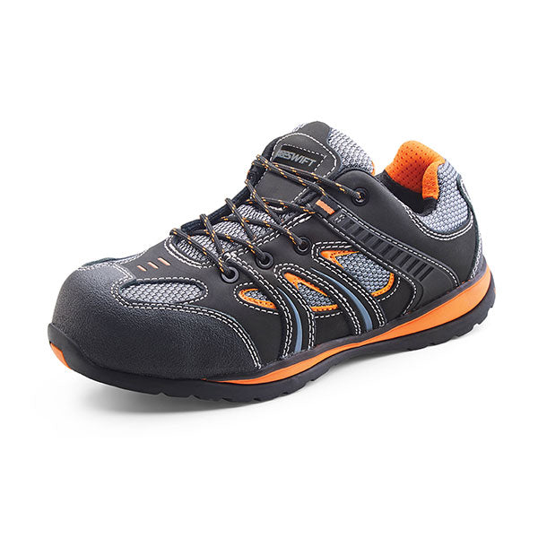 BEESWIFT ACTION TRAINER SHOE NON METALLIC  - {ALL COLOURS / SIZES}