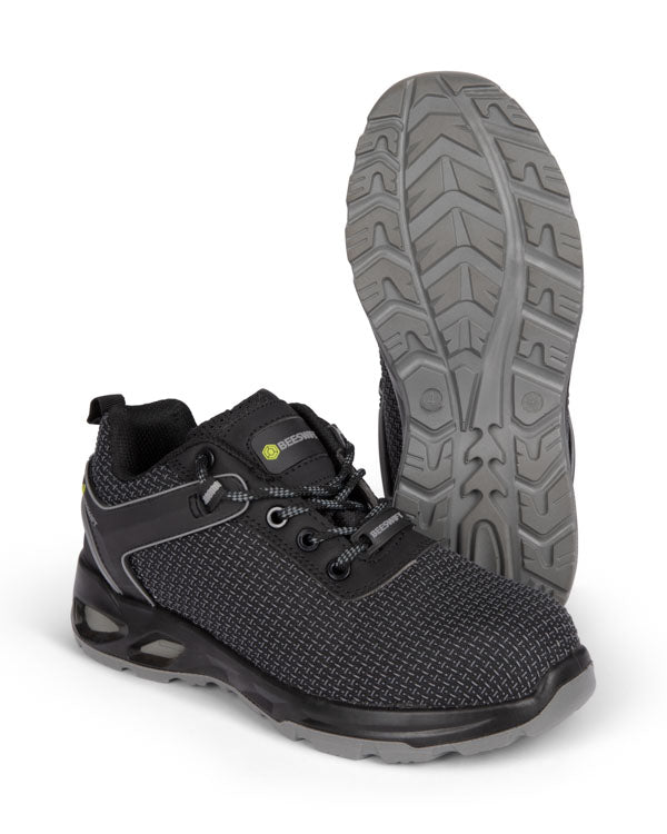 Composite Low Cut Black Tpu Tek Safety Trainer S3S ALL SIZES