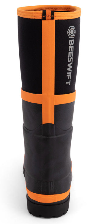 Neo Force Neoprene Full Safety Wellington Black ALL SIZES