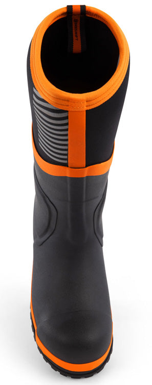 Neo Force Neoprene Full Safety Wellington Black ALL SIZES