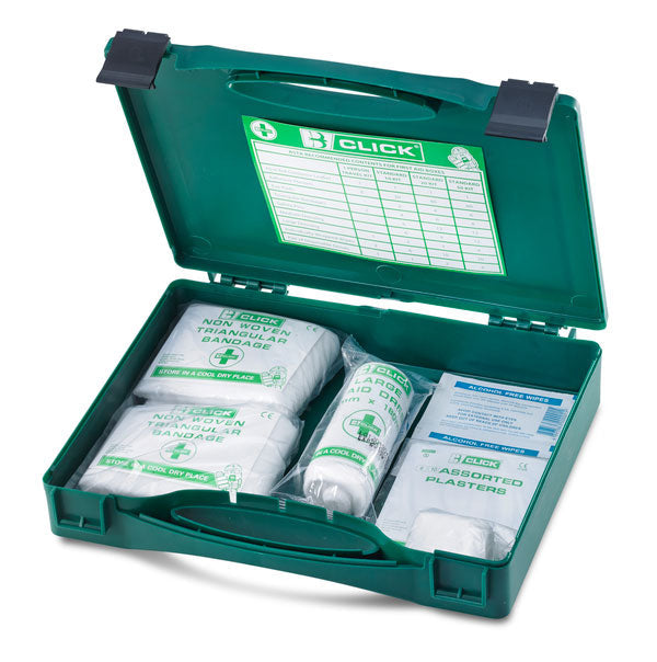 Click Medical 1 Person First Aid Kit Boxed Green