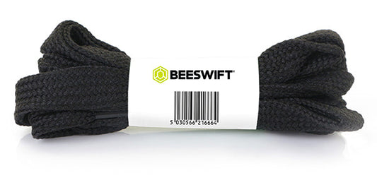 Beeswift Flat Shoe Lace Black 70 Pack 10's