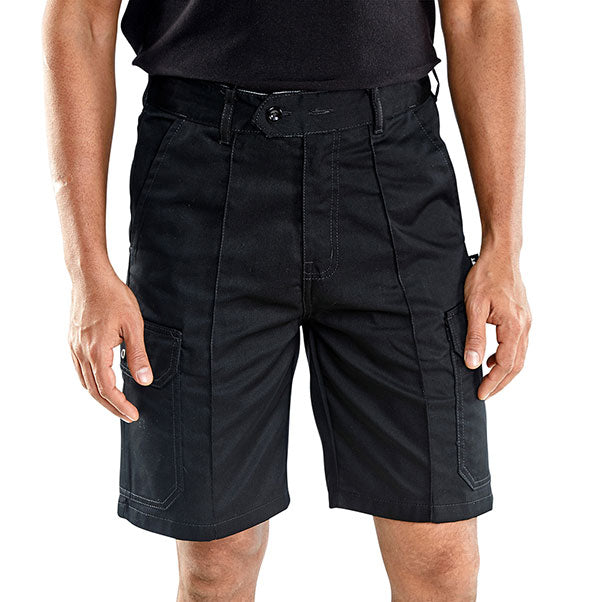 Super Beeswift Workwear Black Shorts ALL SIZES