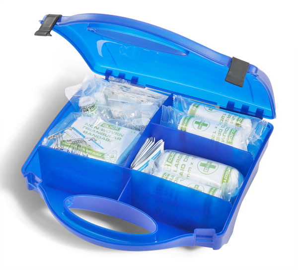 Click Medical 10 Person Kitchen / Catering First Aid Kit Blue