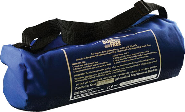 Burn Free Trauma Blanket 244 X 152Cm  Blue 244X152Cm