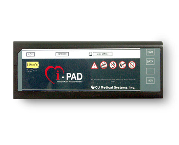 Cu Medical Nf 1200 Replacement Ipad Defibrillator Battery Black