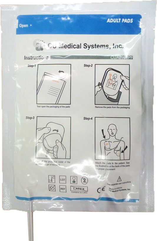 Cu Medical Nf1200 Ipad Replacement Adult Electrode Pads (1 Pair) White