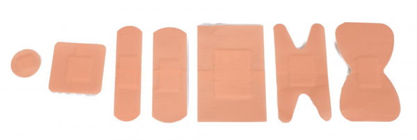 Washproof Plasters Assorted Box of 100
